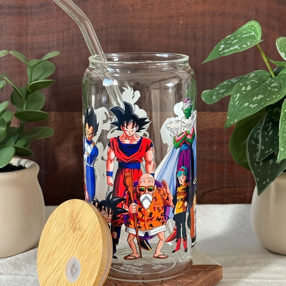 Dragon Ball Z - Goku, Piccolo, Master Roshi, Bulma, Gohan, Mr. Popo, Majin Buu